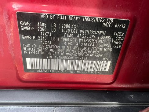 Used 2014 Subaru Outback 2.5i Limited AWD/4WD image 29