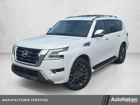 Certified 2024 Nissan Armada Platinum w/ Cargo Package image 1