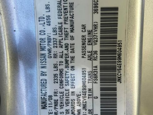 Used 2009 INFINITI G37 Sport w/ Premium Pkg RWD image 21