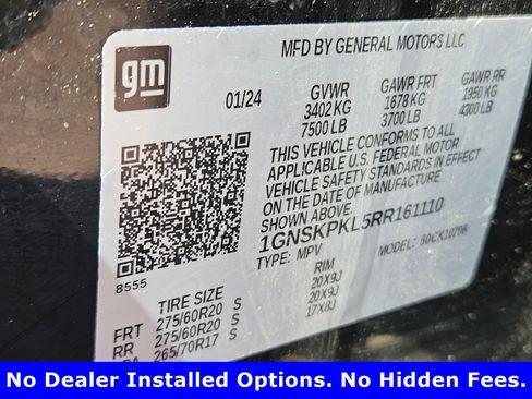 Used 2024 Chevrolet Tahoe Z71 w/ Z71 Off-Road Package AWD/4WD image 34