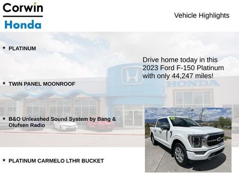 Used 2023 Ford F150 Platinum AWD/4WD image 6