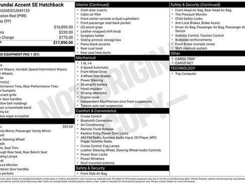 Used 2012 Hyundai Accent SE image 4