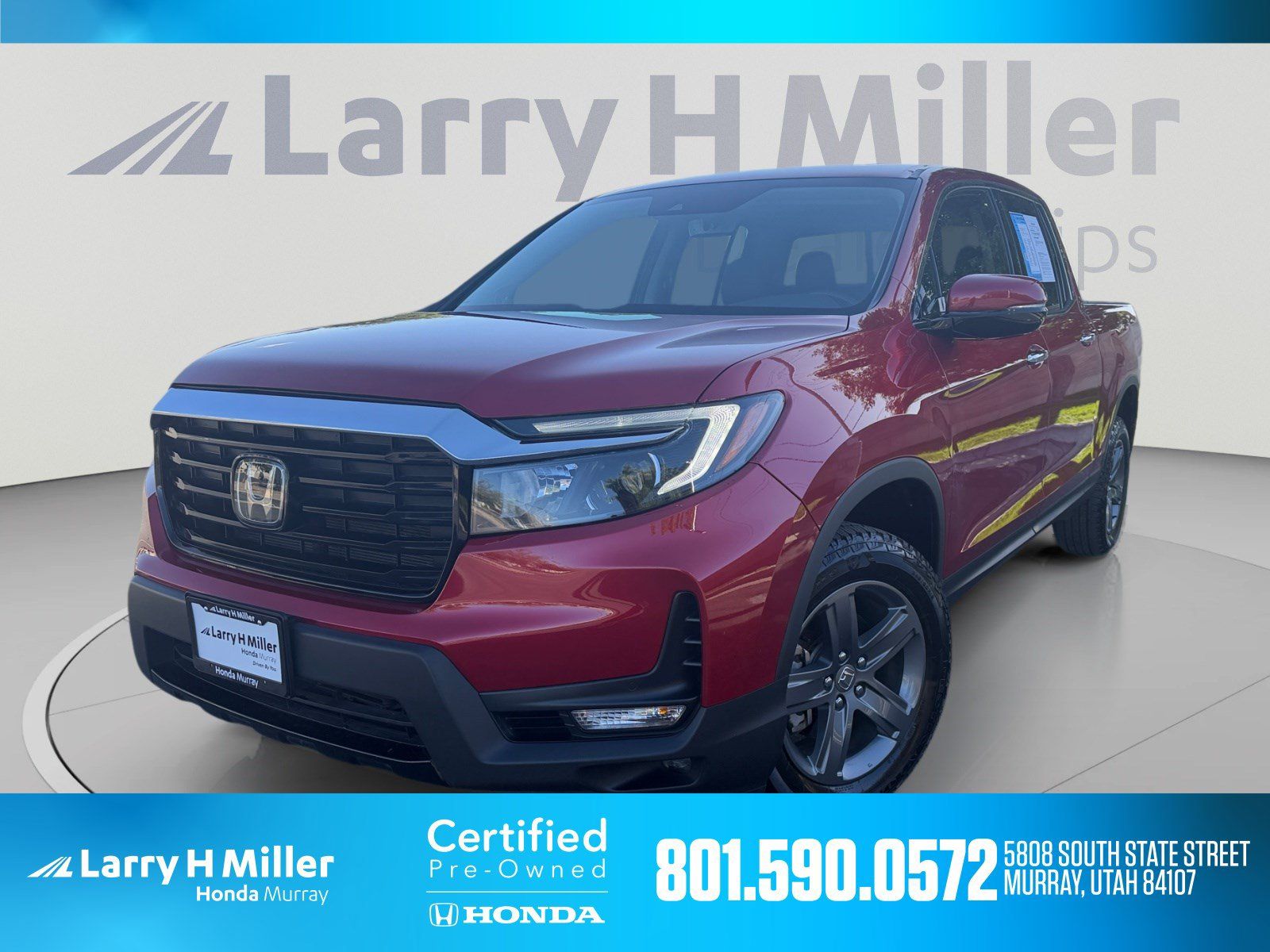 Certified 2021 Honda Ridgeline RTL-E image 1