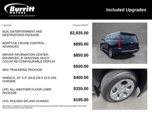Used 2019 Chevrolet Tahoe Premier AWD/4WD image 3