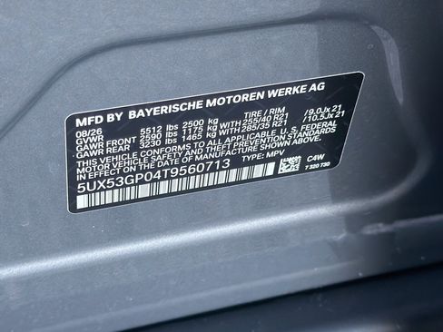 New 2026 BMW X3 xDrive30i w/ Convenience Package AWD/4WD image 43