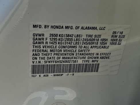 Used 2019 Honda Pilot EX-L image 28