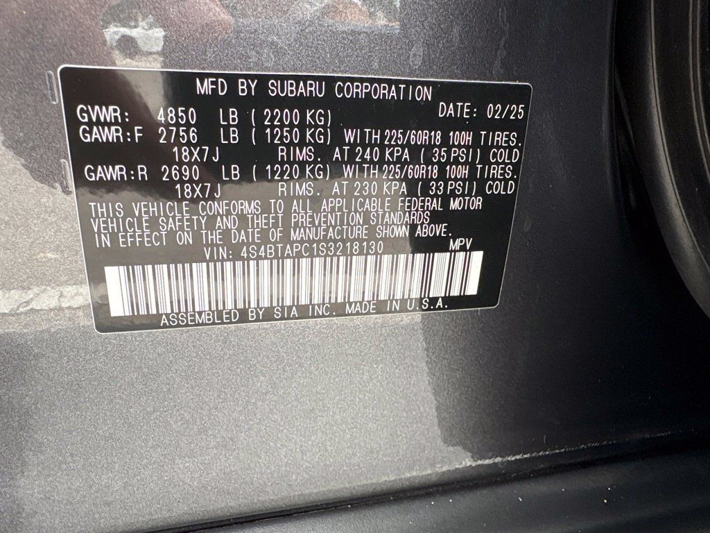 Used 2025 Subaru Outback Touring AWD/4WD image 10