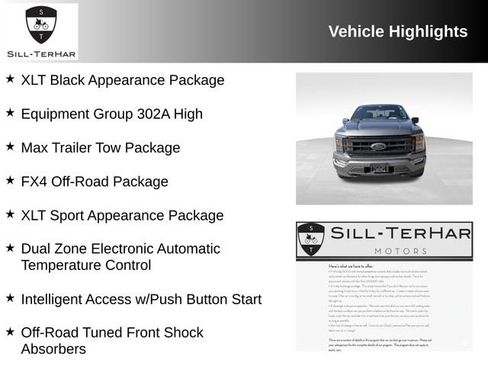 Used 2022 Ford F150 XLT w/ Equipment Group 302A High AWD/4WD image 4