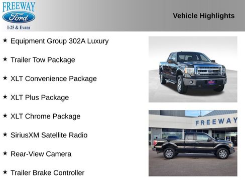Used 2014 Ford F150 XLT w/ Equipment Group 302A Luxury image 2