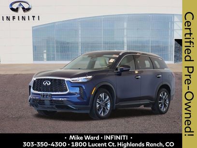 Certified 2023 INFINITI QX60 Luxe w/ Cargo Package