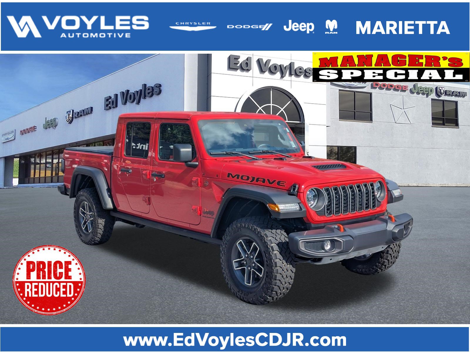 Used 2025 Jeep Gladiator Mojave AWD/4WD image 1