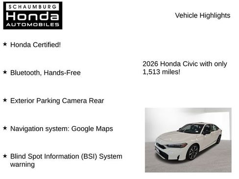 Used 2026 Honda Civic Sport Touring image 7