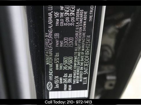 Used 2024 Hyundai Santa Cruz Limited image 18