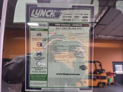 Used 2023 GMC Acadia AT4 w/ Trailering Package image 43