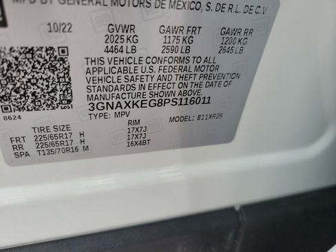 Certified 2023 Chevrolet Equinox LT FWD image 34