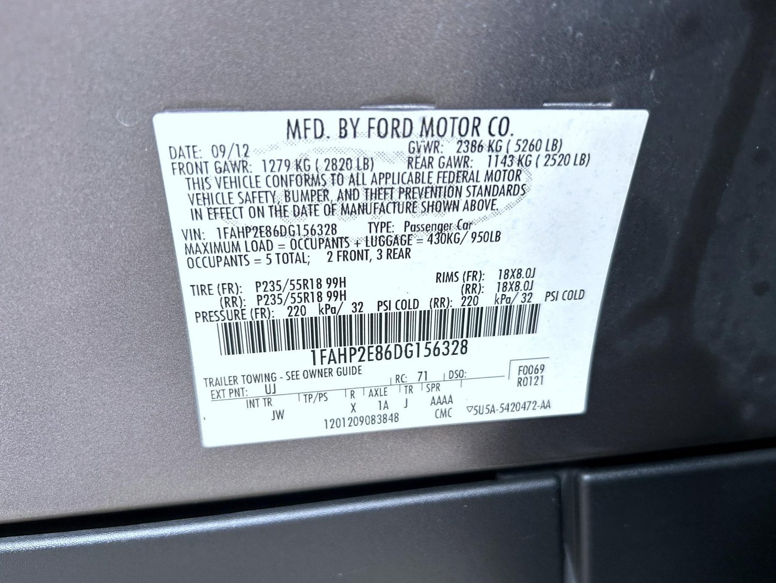 Used 2013 Ford Taurus SEL FWD image 28
