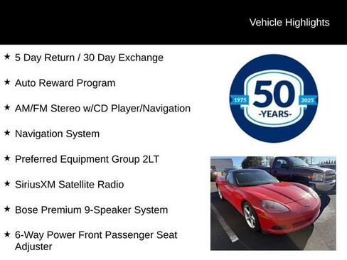 Used 2013 Chevrolet Corvette Coupe w/ 2LT Preferred Equipment Group image 5