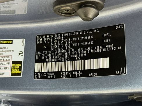 Used 2023 Toyota Corolla Cross AWD Hybrid w/ Moonroof Package image 33