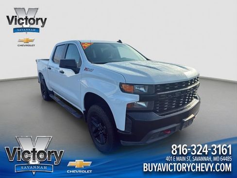 Used 2021 Chevrolet Silverado 1500 Custom Trail Boss AWD/4WD image 1