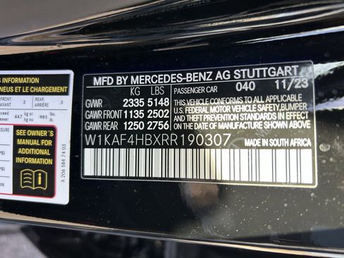 Used 2024 Mercedes-Benz C 300 4MATIC Sedan w/ AMG Line w/ Night Package image 26