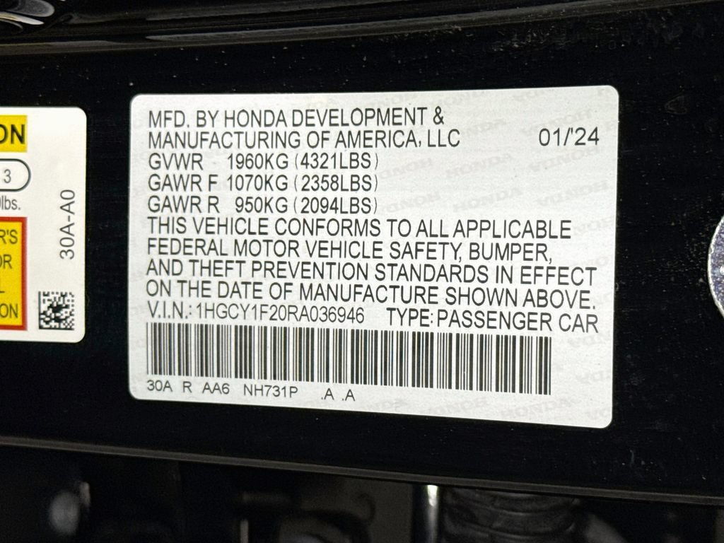 Used 2024 Honda Accord LX image 32