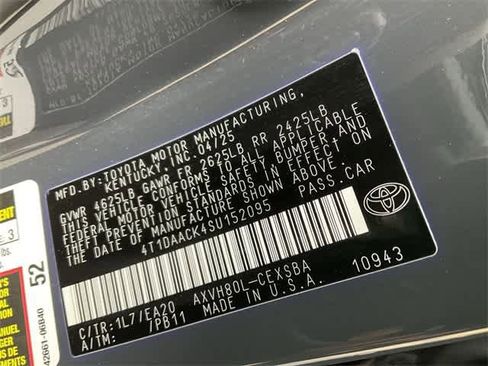 Certified 2025 Toyota Camry SE image 21