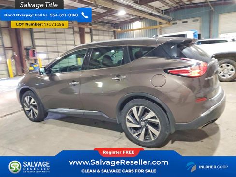 Used 2015 Nissan Murano Platinum w/ Platinum Technology Package image 2