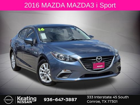 Used 2016 MAZDA MAZDA3 i Sport w/ Preferred Equipment Package FWD image 1