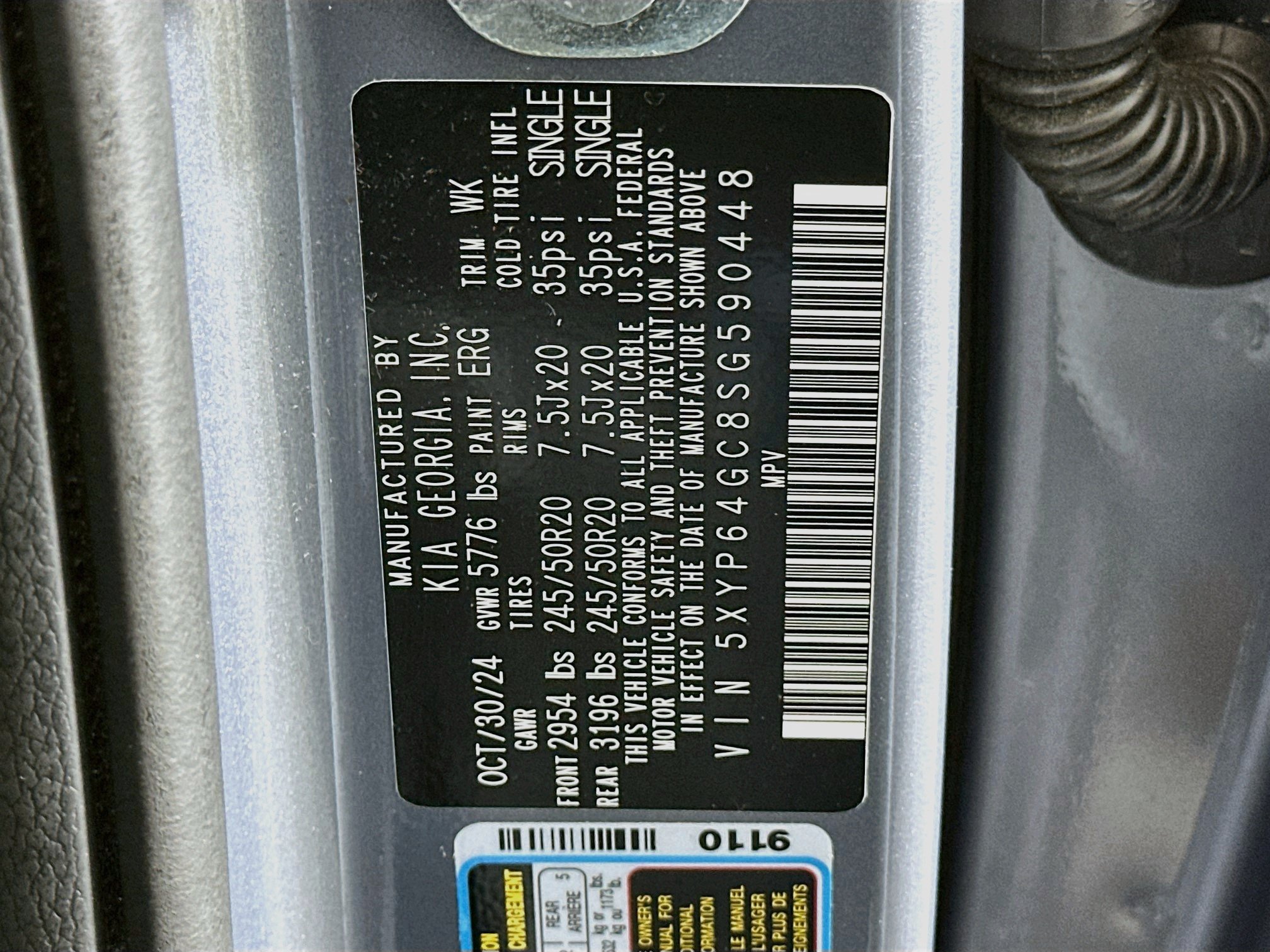 Used 2025 Kia Telluride S FWD image 12