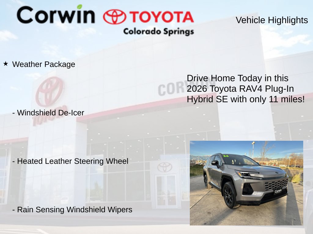 Used 2026 Toyota RAV4 SE w/ Weather Package AWD/4WD image 8