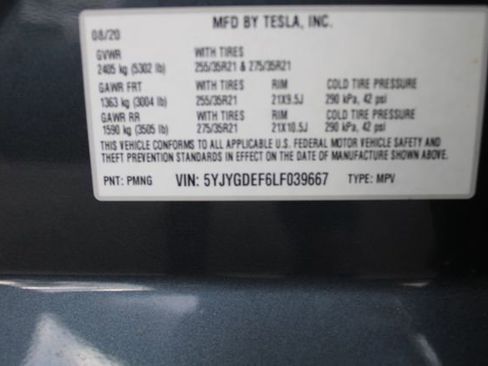 Used 2020 Tesla Model Y Performance image 11
