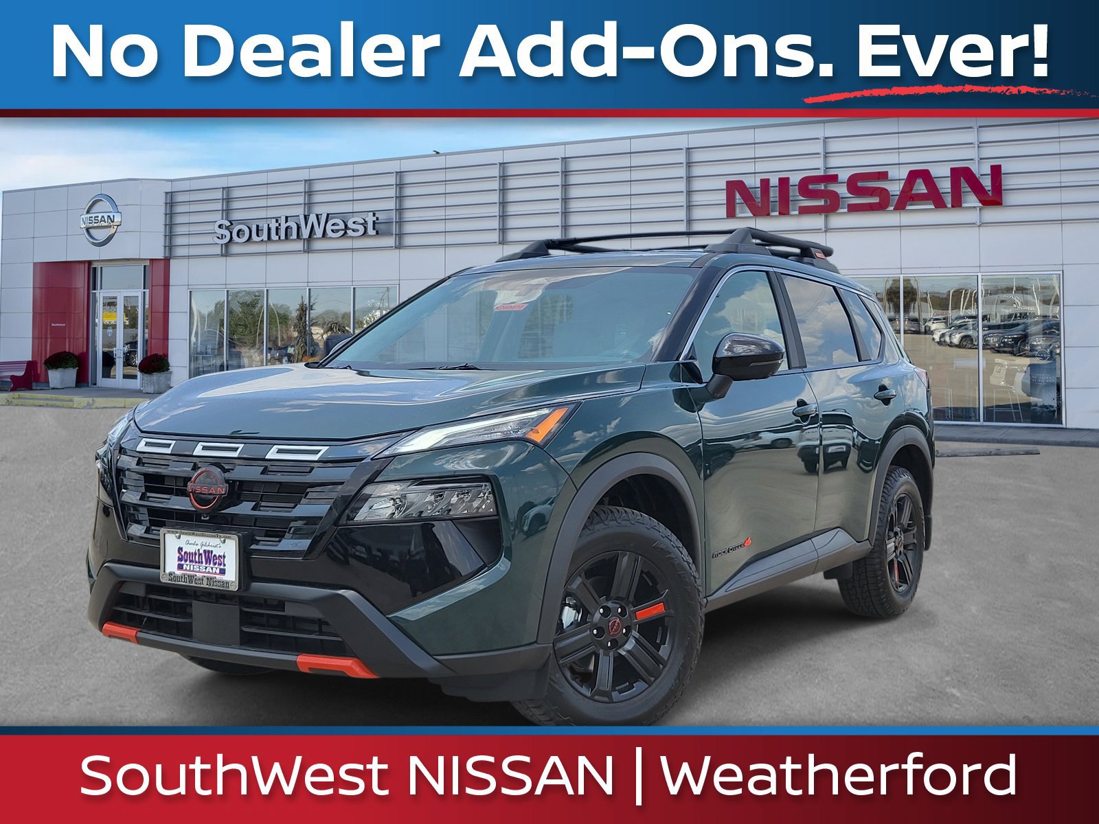 New 2026 Nissan Rogue SV w/ Rock Creek Premium Package AWD/4WD 360° Tour