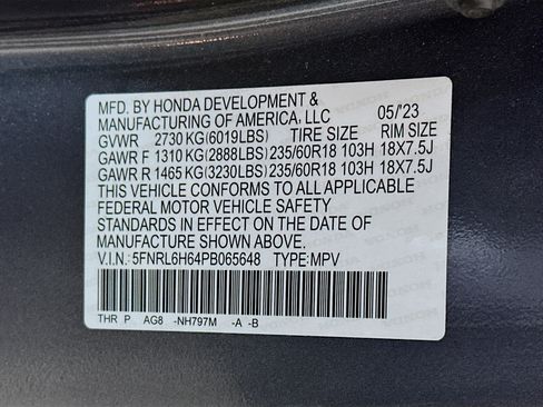 Used 2023 Honda Odyssey EX-L image 31
