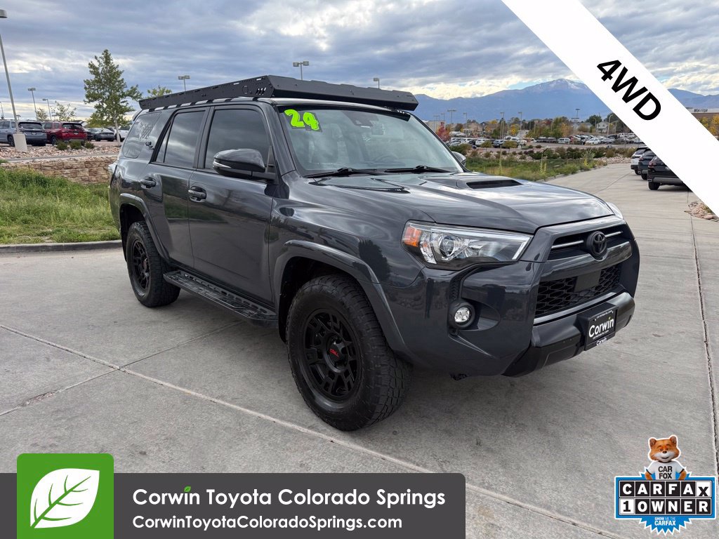 Used 2024 Toyota 4Runner TRD Off-Road Premium w/ Moonroof Package AWD/4WD 360° Tour