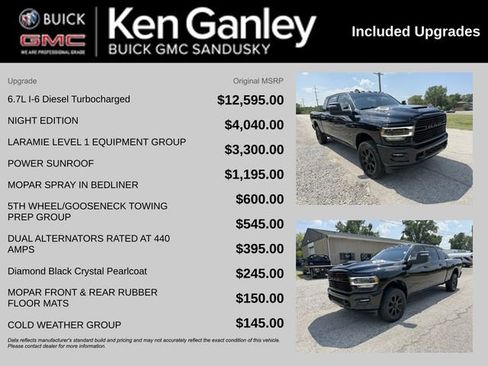 Used 2023 RAM 3500 Laramie w/ Night Edition image 3
