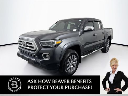 Certified 2022 Toyota Tacoma Limited w/ Black Out Package (TMS) AWD/4WD image 1