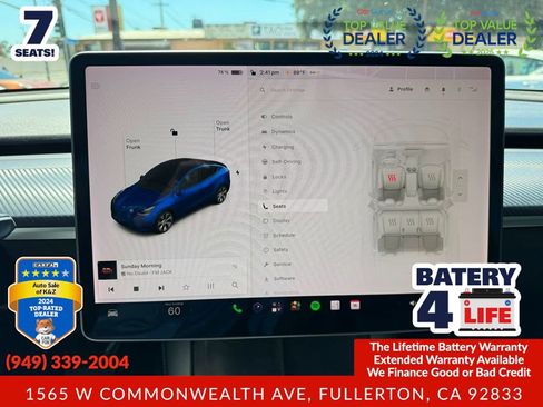 Used 2021 Tesla Model Y Long Range AWD/4WD image 14