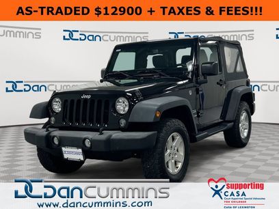 Used 2016 Jeep Wrangler Sport w/ Quick Order Package 24S