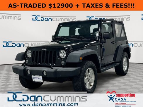 Used 2016 Jeep Wrangler Sport w/ Quick Order Package 24S AWD/4WD image 1