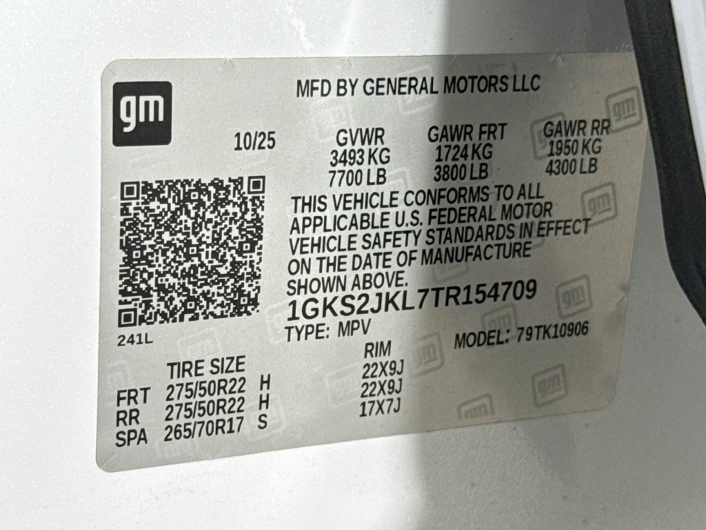 Used 2026 GMC Yukon XL Denali w/ Sun & Power Step Package AWD/4WD image 33