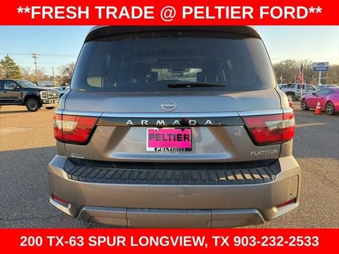 Used 2021 Nissan Armada Platinum w/ Captain's Chairs Package image 4