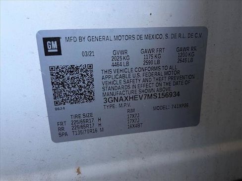 Used 2021 Chevrolet Equinox LS FWD image 15