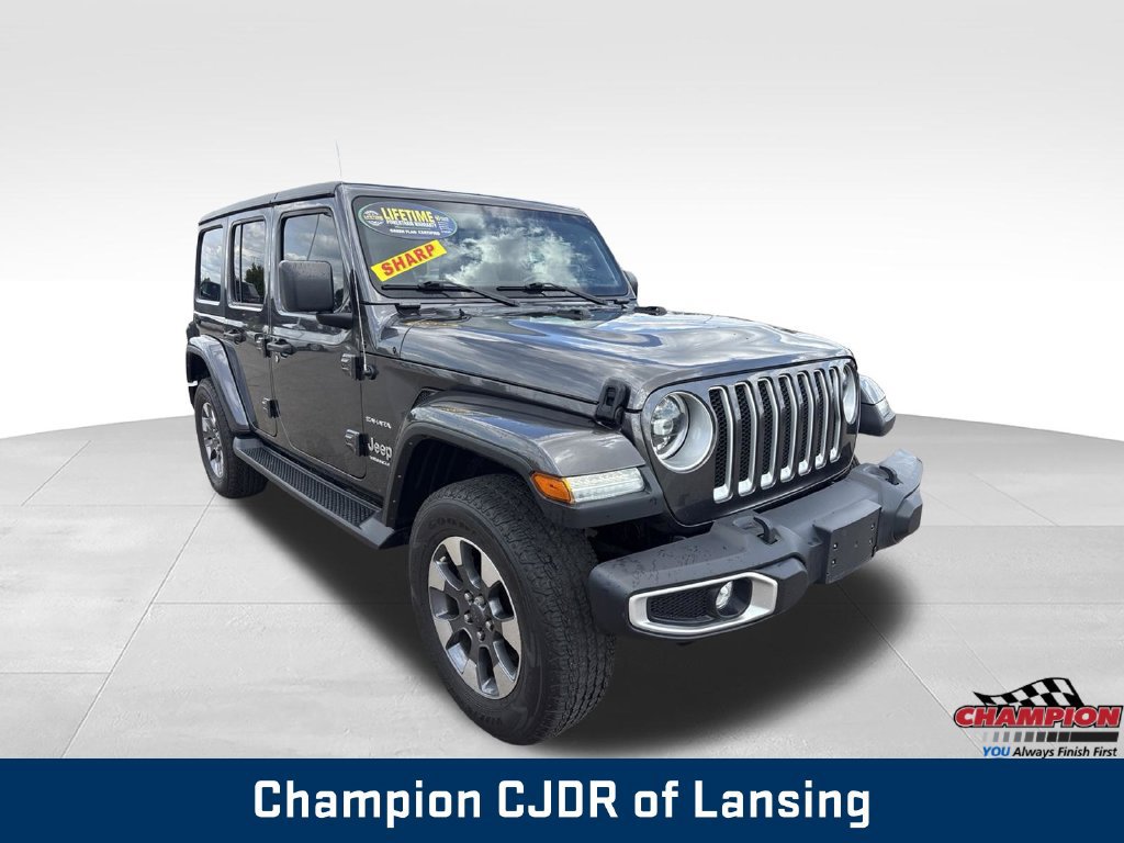 Used 2023 Jeep Wrangler Unlimited Sahara w/ LED Lighting Group AWD/4WD image 10