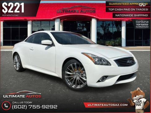 Used 2011 INFINITI G37 Convertible w/ Premium Pkg RWD image 1