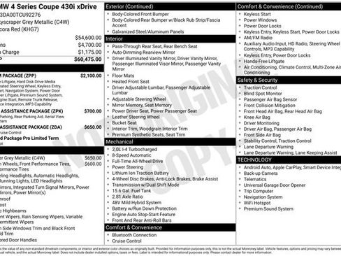 Certified 2026 BMW 430i xDrive Coupe w/ Premium Package image 37