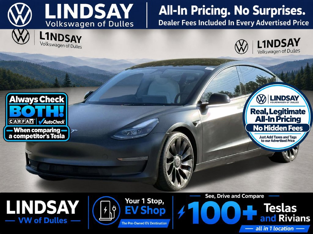 Used 2022 Tesla Model 3 Performance AWD/4WD image 4