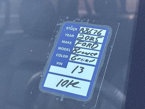 Used 2025 Ford Bronco Big Bend AWD/4WD image 27
