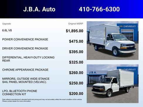 New 2025 Chevrolet Express 3500 w/ Power Convenience Package image 5