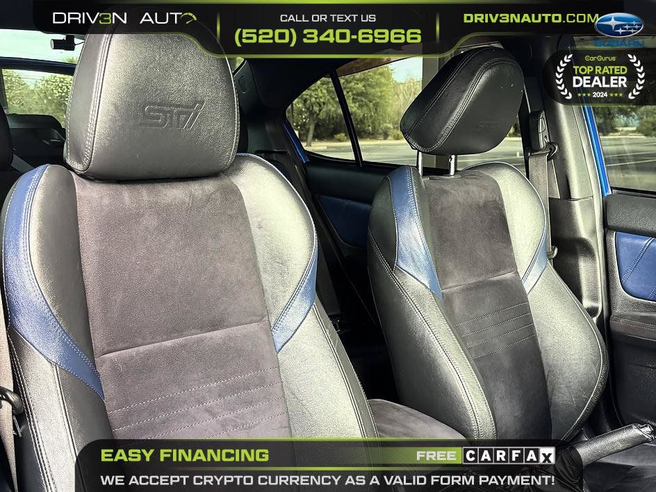 Used 2015 Subaru WRX STI Launch Edition AWD/4WD image 15