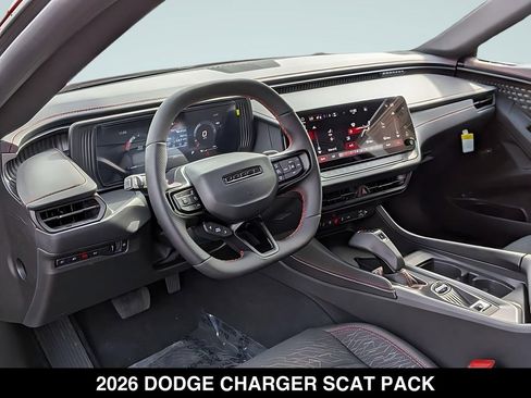 New 2026 Dodge Charger Scat Pack w/ Blacktop Package AWD/4WD image 16